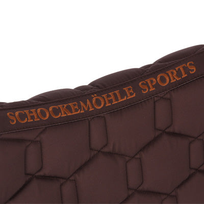 Schockemohle Eco Comfort Dressage Saddle Pad - Mocca