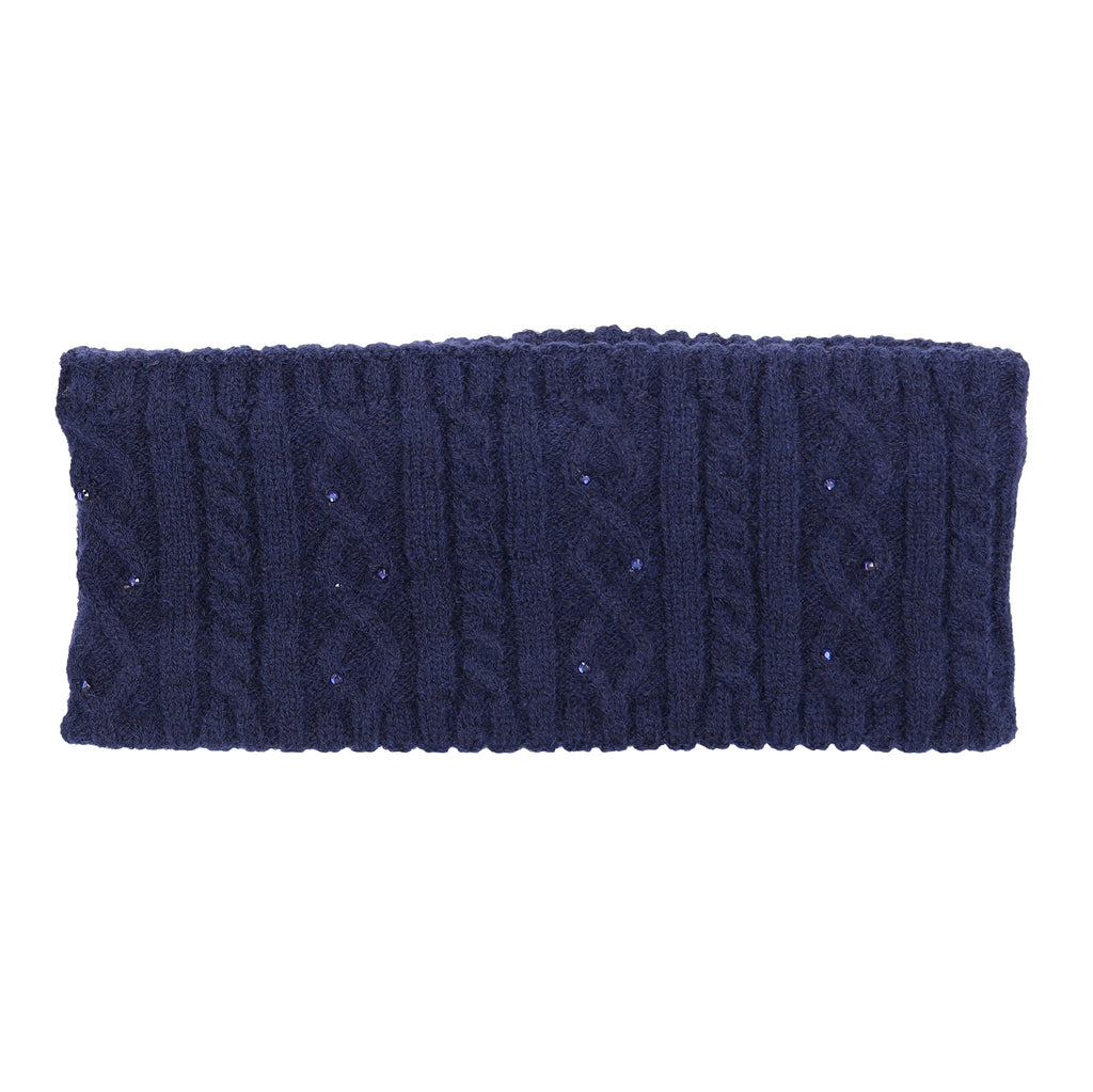 Schockemohle Glamour Headband - Dark Navy