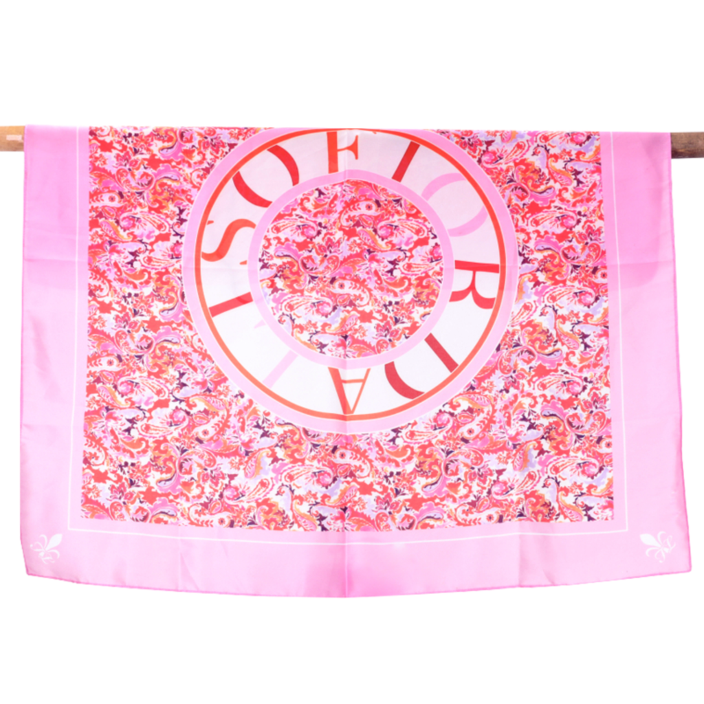 Fior Da Liso Paisley L Carre Scarf