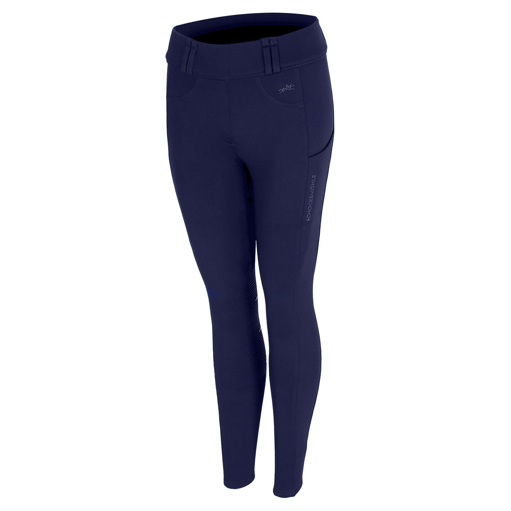 Schockemohle Ladies Dorina Riding Tights - Dark Navy