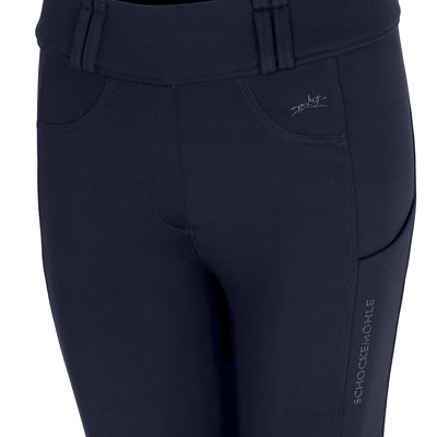 Schockemohle Ladies Dorina Riding Tights - Dark Navy