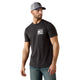 Ariat Mens Freedom T-Shirt - Charcoal Heather