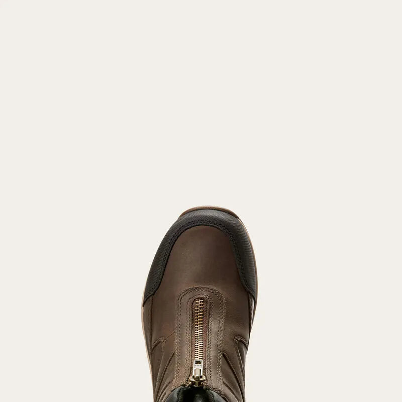 Ariat Ladies Telluride Zip H2O Boot - Dark Brown