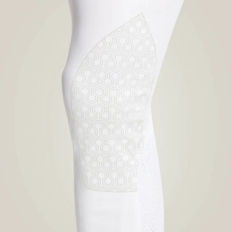Ariat Mens Tri Factor Grip Knee Patch Breech - White