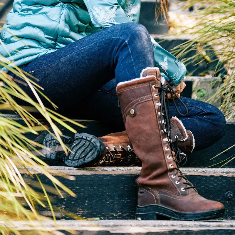 Ariat Ladies Wythburn Tall H20 Boot - Dark Brown