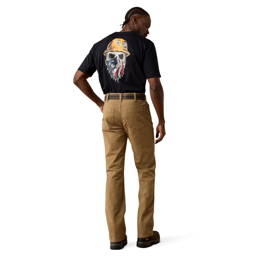 Ariat Mens M5 Made Tough DuraStretch Straight Leg Pant - Field Khaki