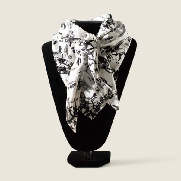 Ariat Desert Cowboy Wild Rag - White