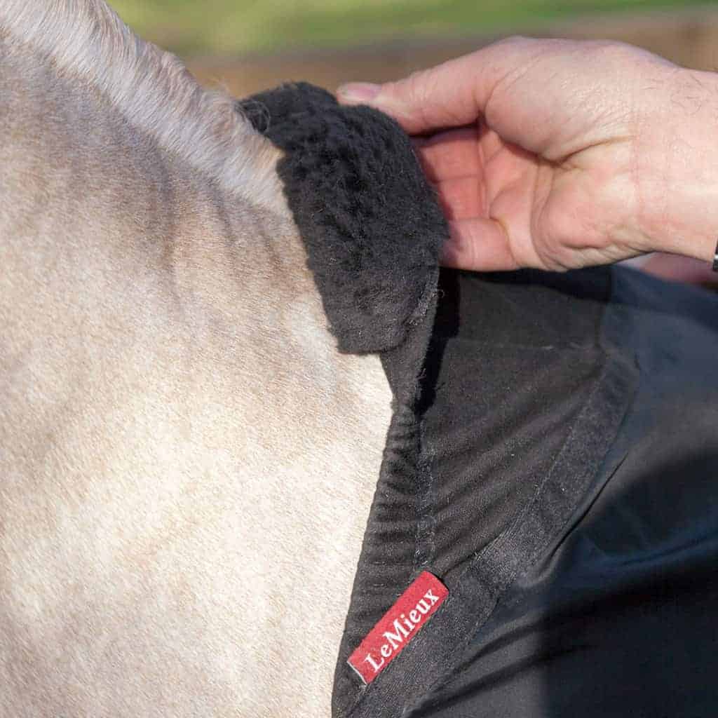 LeMieux Anti Rub Bib - Black