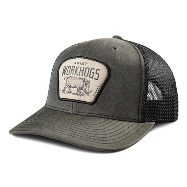 Ariat Mens WorkHog Patch Snapback Cap