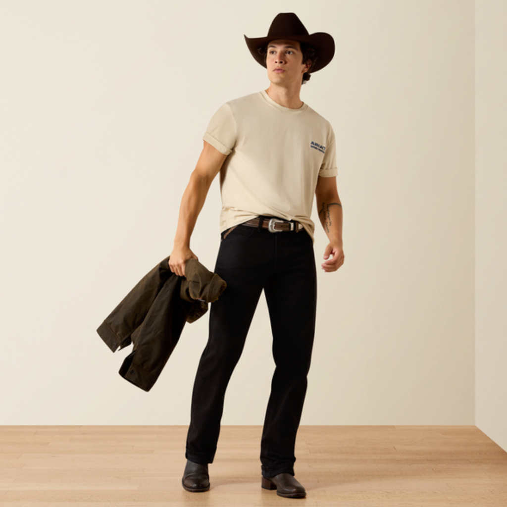 Ariat Mens Proven Stamp T-Shirt - Natural