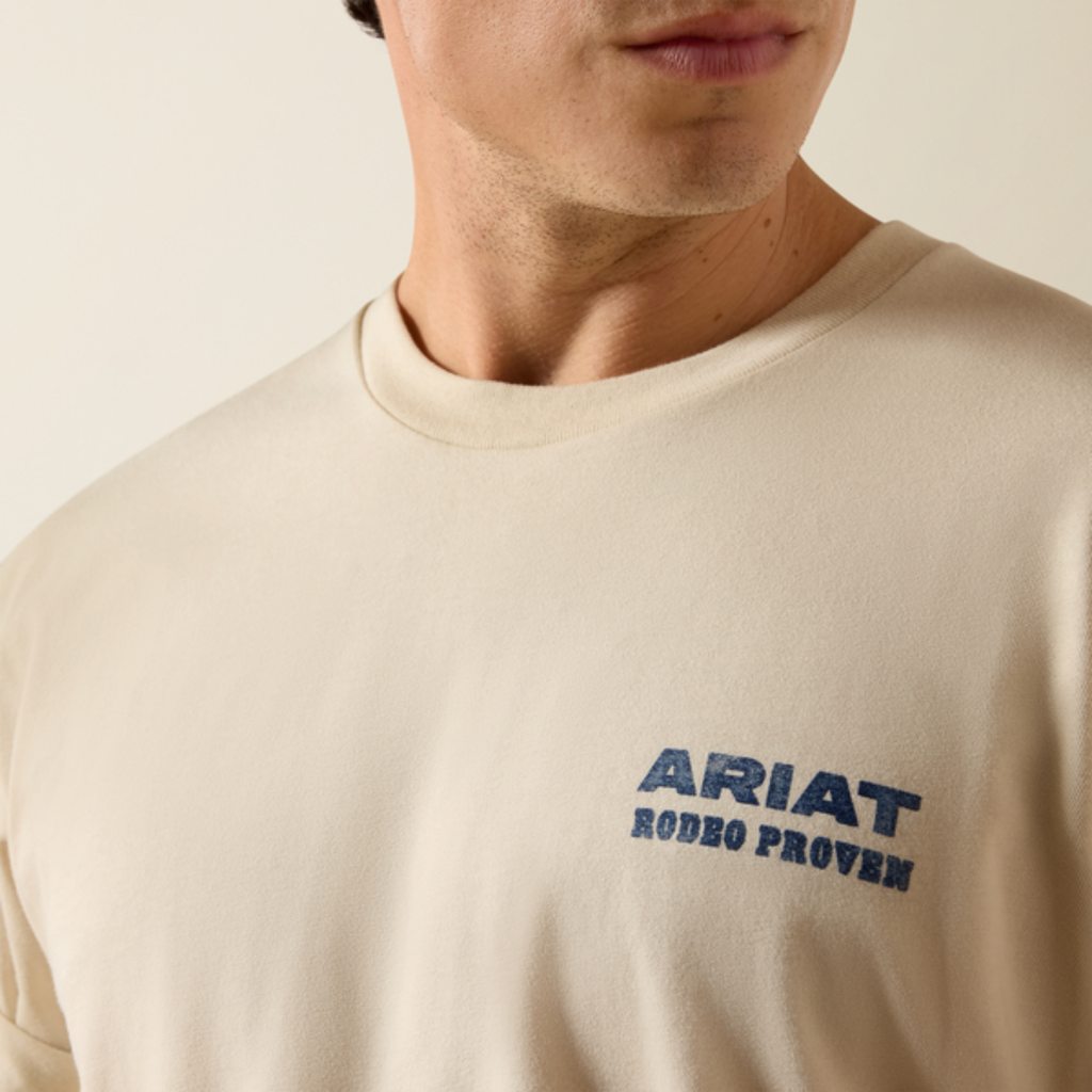 Ariat Mens Proven Stamp T-Shirt - Natural
