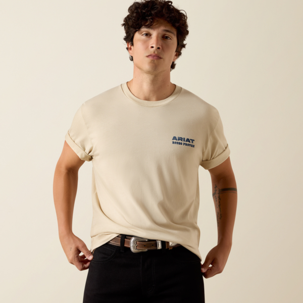 Ariat Mens Proven Stamp T-Shirt - Natural