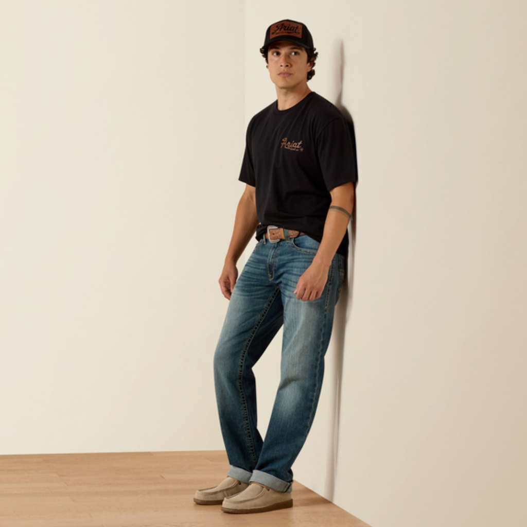 Ariat Mens Cowmooflage T-Shirt - Black