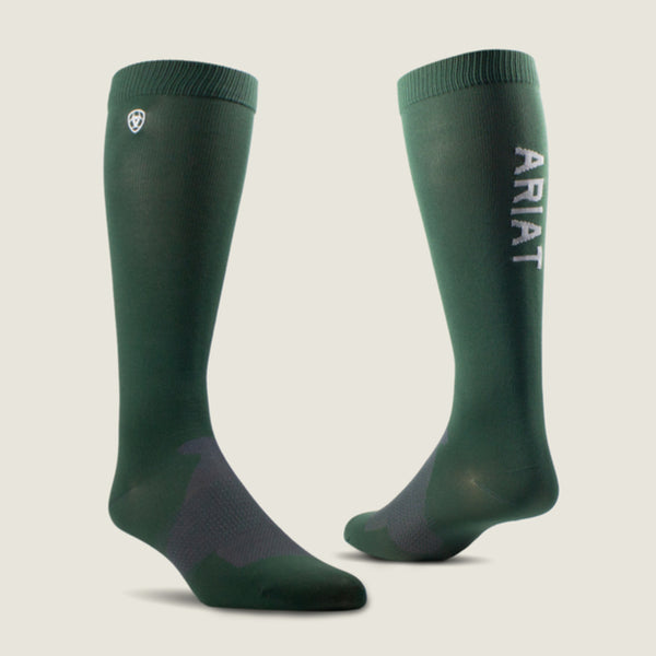 Ariat Ariattek Essential Sock - Jungle Green