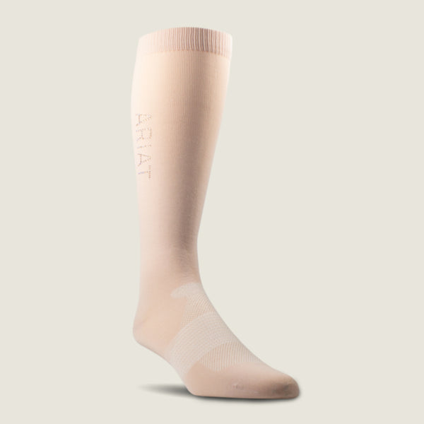 Ariat Ariattek Radiant Sock  - Sepia Rose