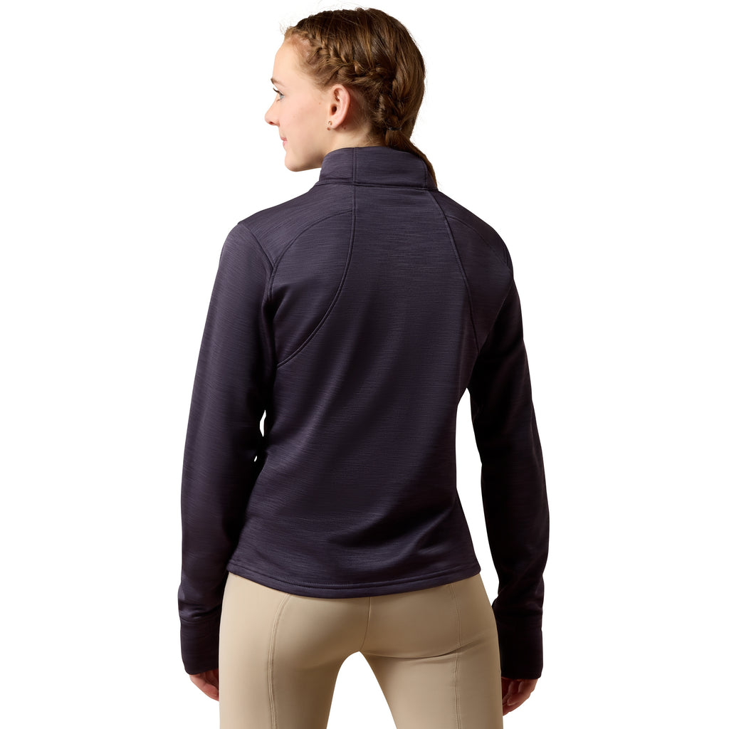 Ariat Youth Team EQ 1/2 Zip Pullover - Odyssey Grey
