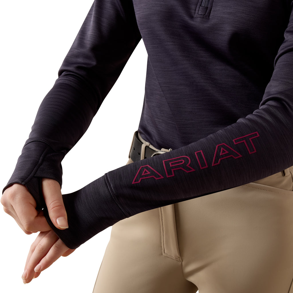 Ariat Youth Team EQ 1/2 Zip Pullover - Odyssey Grey