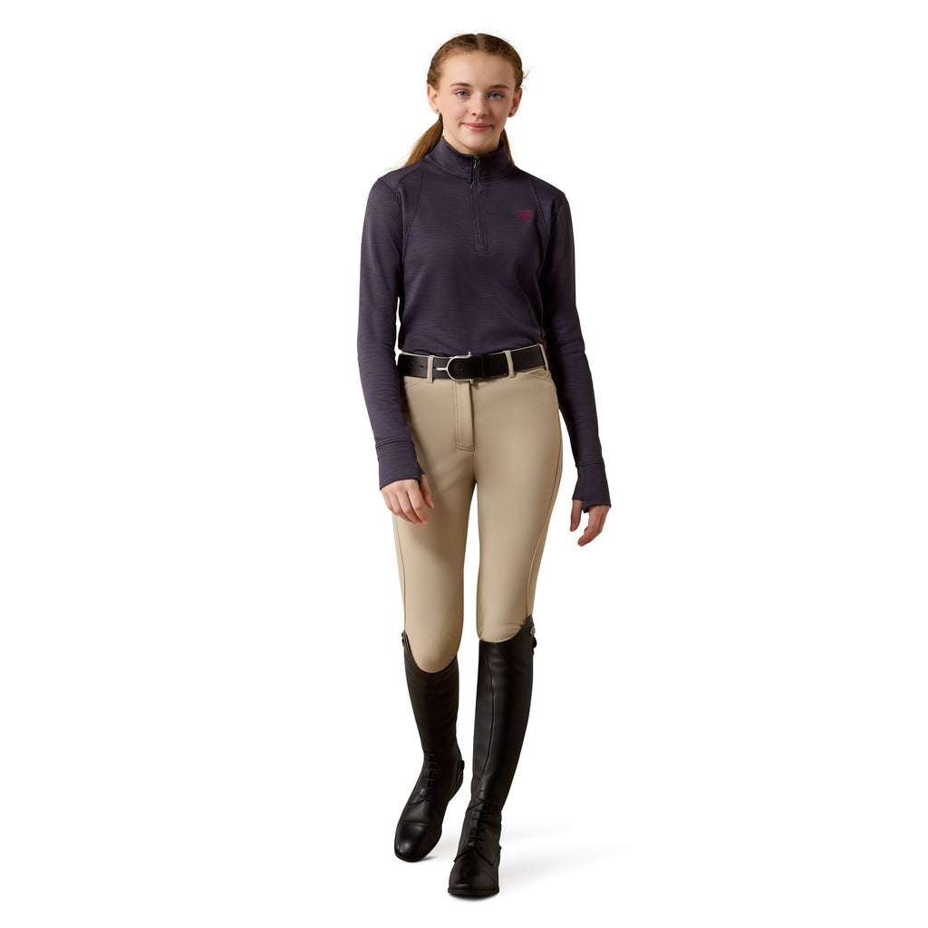 Ariat Youth Team EQ 1/2 Zip Pullover - Odyssey Grey