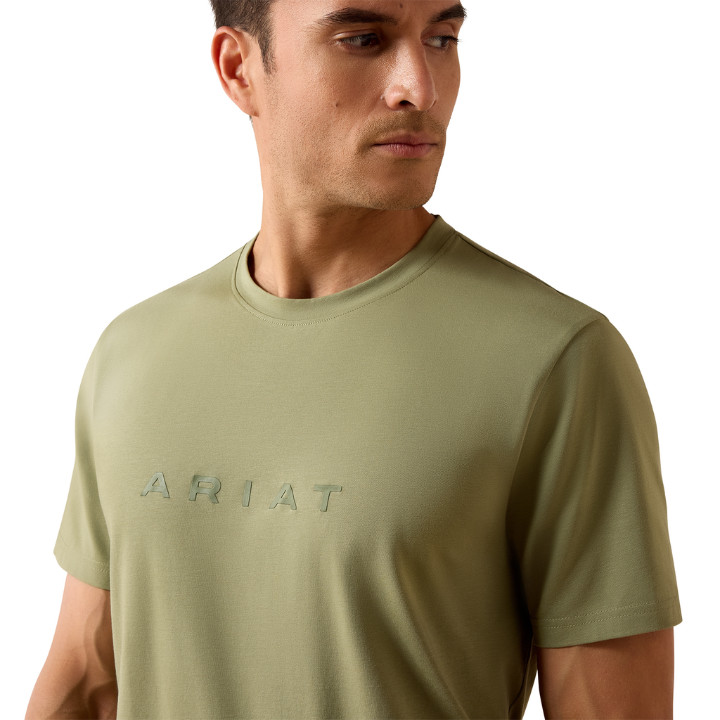 Ariat Mens The Logo T-Shirt - Oil Green