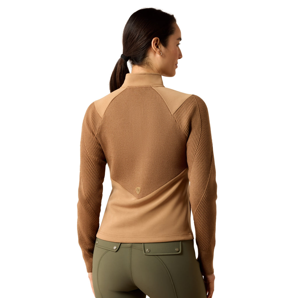 Ariat  Ladies Skadi Full Zip Sweatshirt - Tiger's Eye