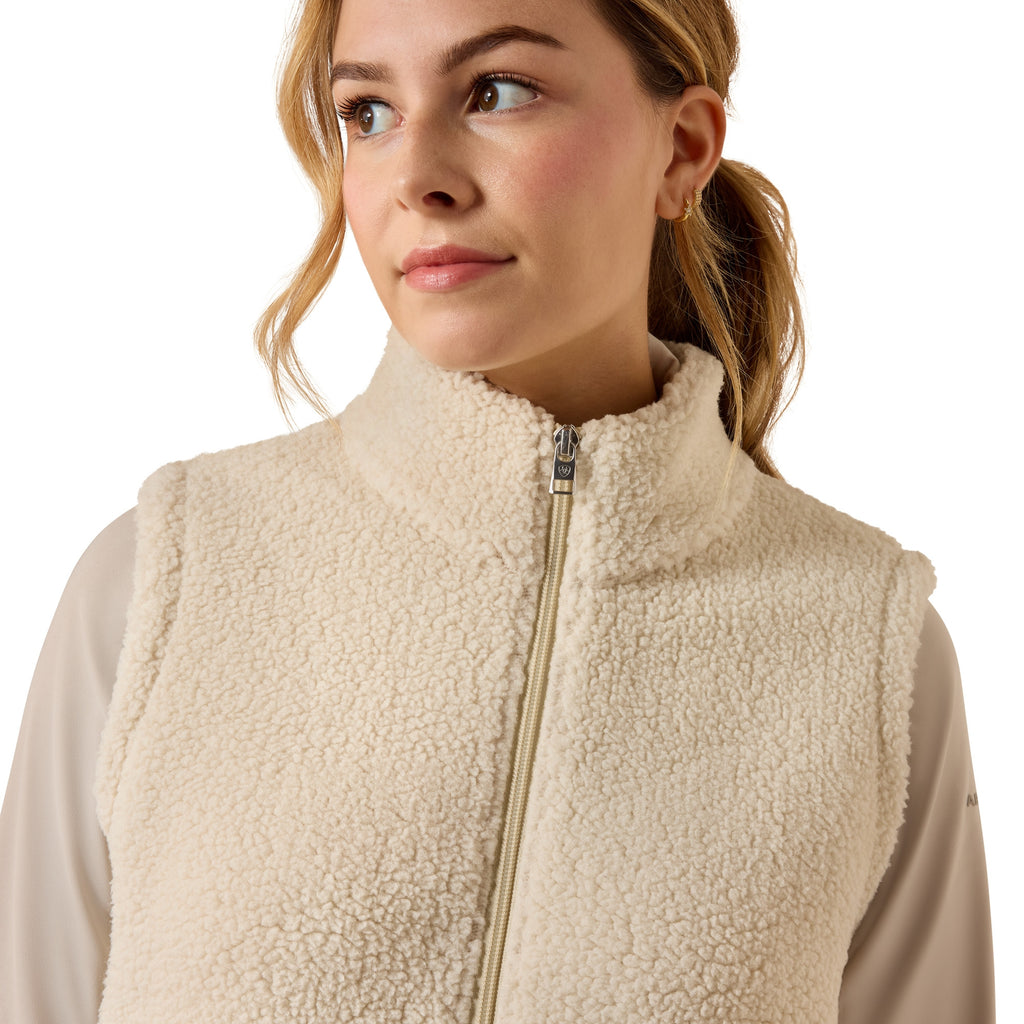 Ariat Youth Laviolette Full Zip Vest - Almond Milk