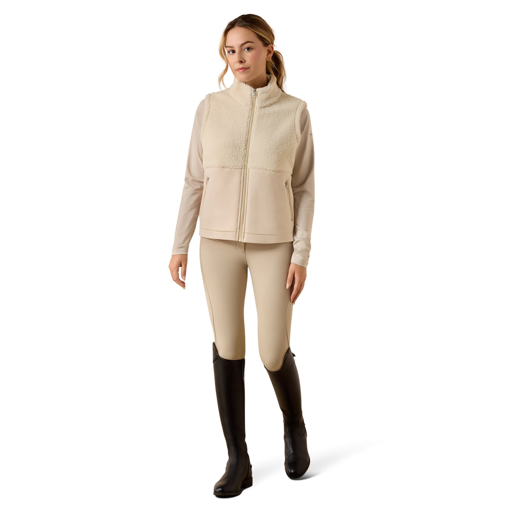 Ariat Youth Laviolette Full Zip Vest - Almond Milk
