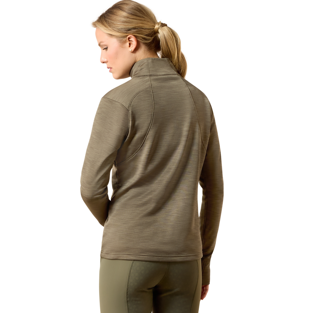 Ariat Ladies Team EQ 1/2 Zip Pullover - Kalamata