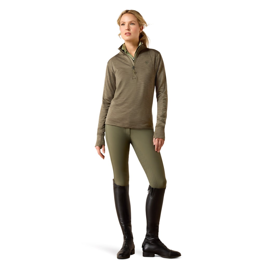 Ariat Ladies Team EQ 1/2 Zip Pullover - Kalamata