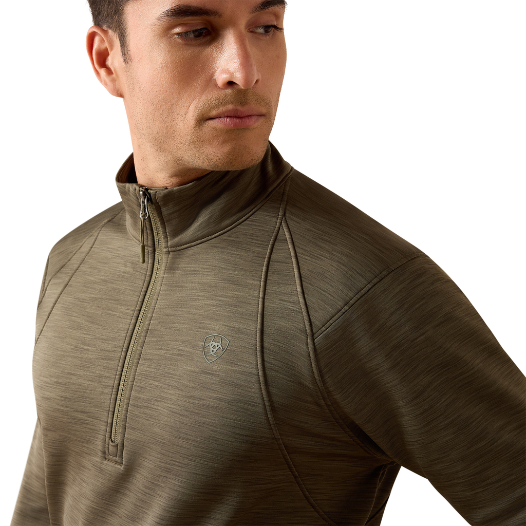 Ariat Mens Team EQ 1/2 Zip PullOver - Kalamata