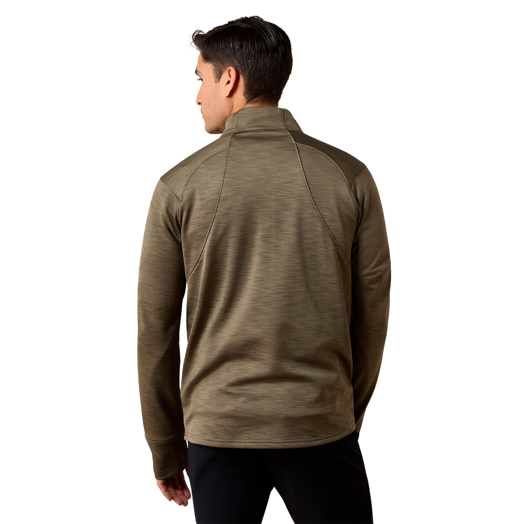Ariat Mens Team EQ 1/2 Zip PullOver - Kalamata