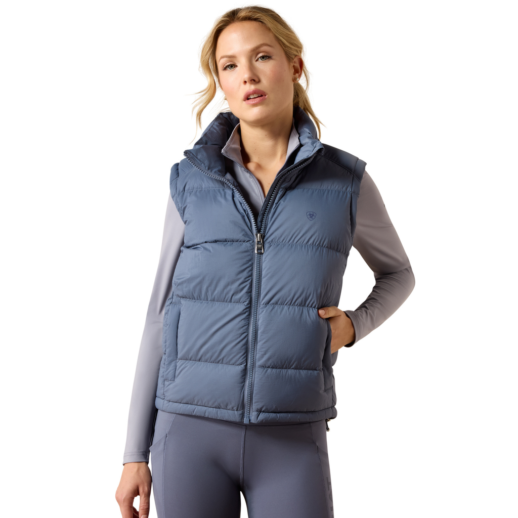 Ariat Ladies UltraPuff Down Vest - Grisaille