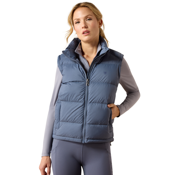 Ariat Ladies UltraPuff Down Vest - Grisaille