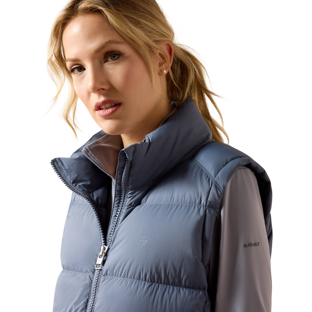 Ariat Ladies UltraPuff Down Vest - Grisaille