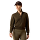 Ariat Ladies Foxleigh 1/2 Zip Sweater - Earth
