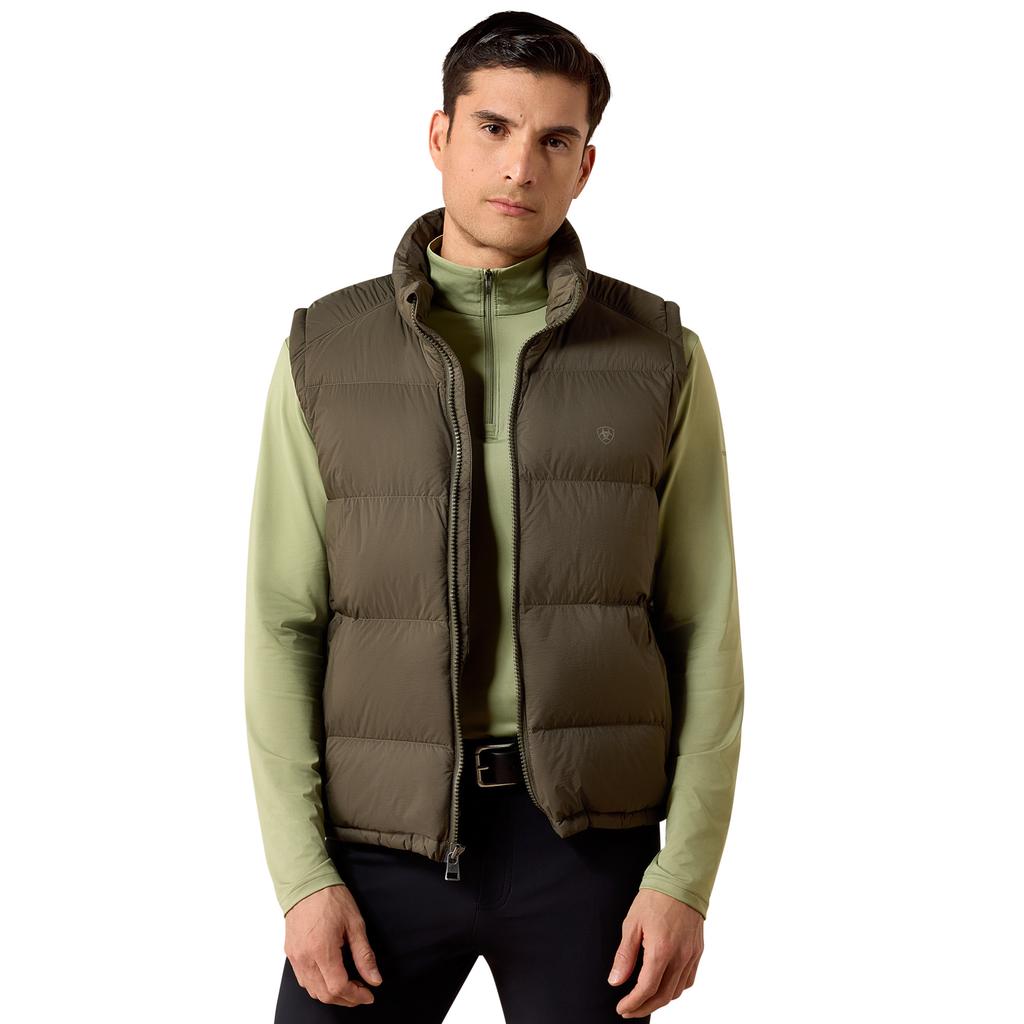 Ariat Mens UltraPuff Down Vest - Earth