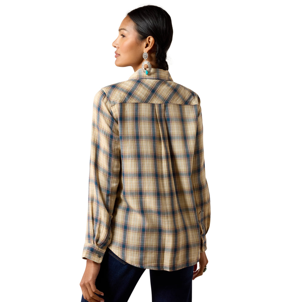 Ariat Ladies Billie Jean Shirt - Horizon Plaid