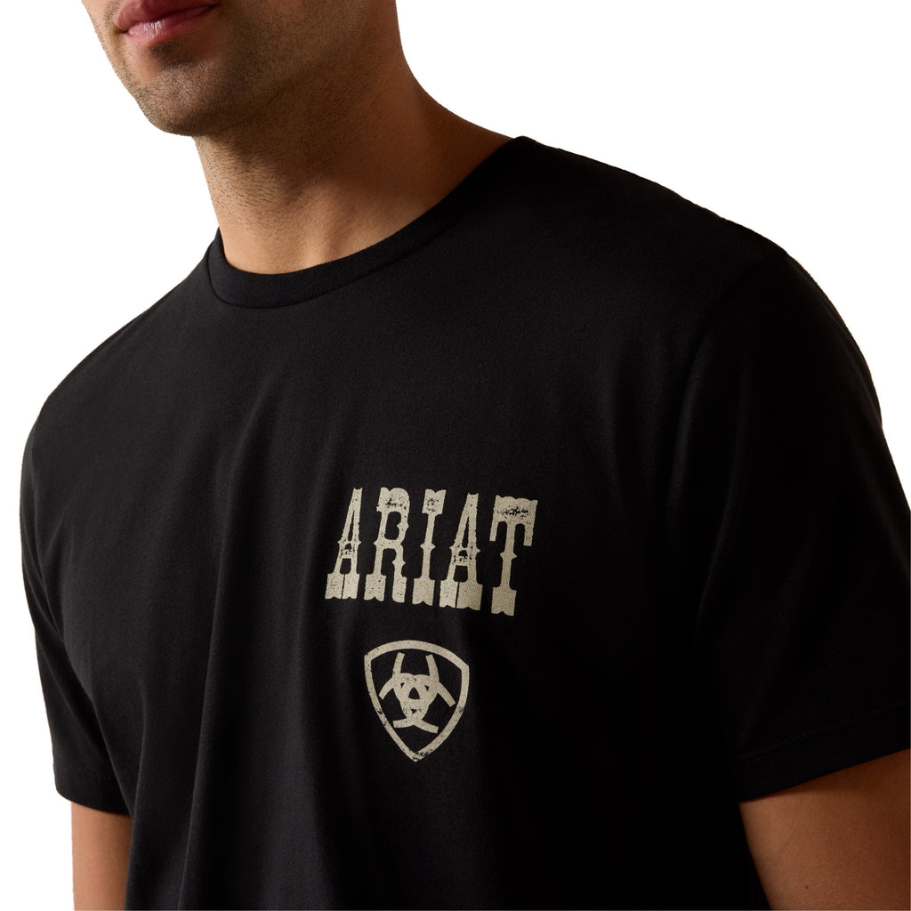 Ariat Mens Cowboy Way Up T-Shirt - Black