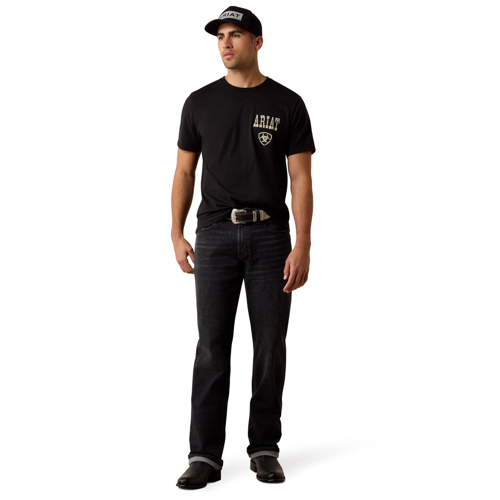 Ariat Mens Cowboy Way Up T-Shirt - Black