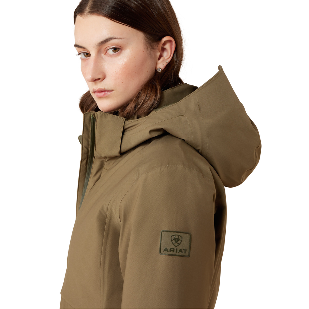Ariat Ladies Outer Banks Waterproof Jacket - Kalamata