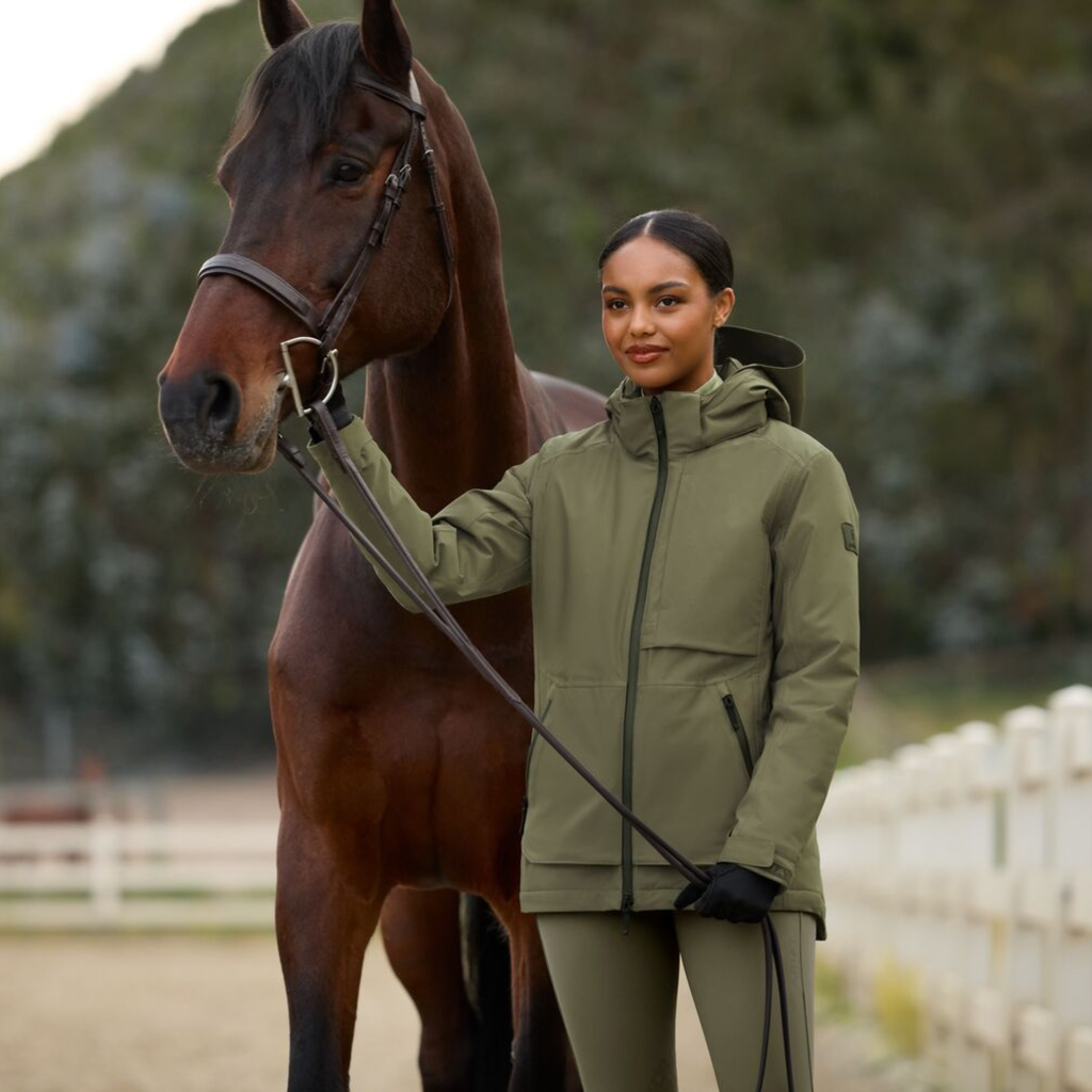Ariat Ladies Outer Banks Waterproof Jacket - Kalamata