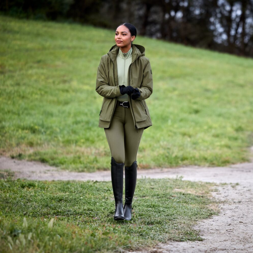 Ariat Ladies Outer Banks Waterproof Jacket - Kalamata
