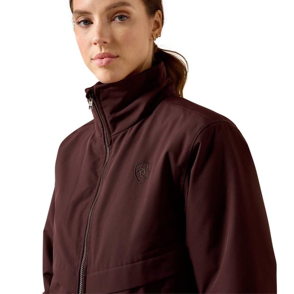 Ariat Ladies 2.0 Insulated Stable Jacket - Chocolate Plum
