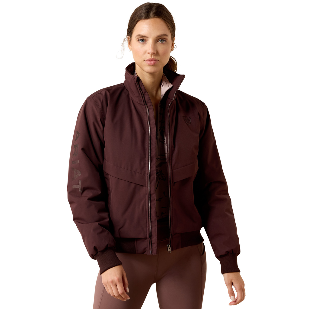 Ariat Ladies 2.0 Insulated Stable Jacket - Chocolate Plum