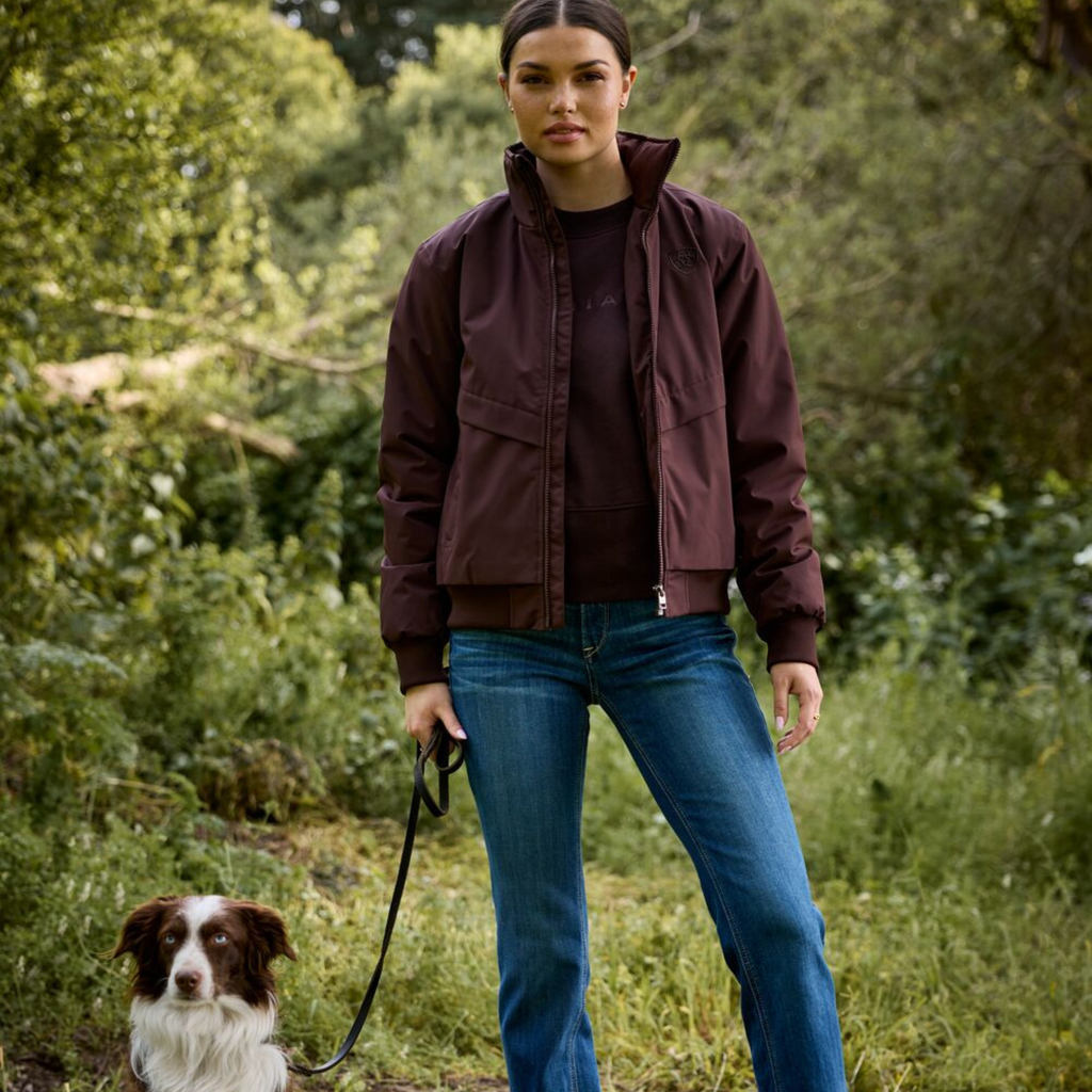 Ariat Ladies 2.0 Insulated Stable Jacket - Chocolate Plum