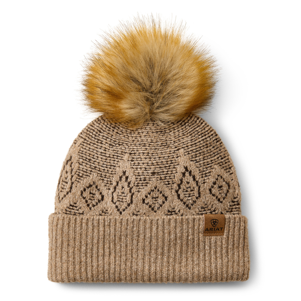 Ariat Ladies Willow Beanie - Earth Heather