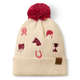 Ariat Youth Arlo Beanie - Natural Patchwork
