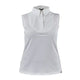 Aubrion Ladies Sleeveless Tie Shirt - White