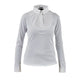 Aubrion Ladies Long Sleeve Tie Shirt - White