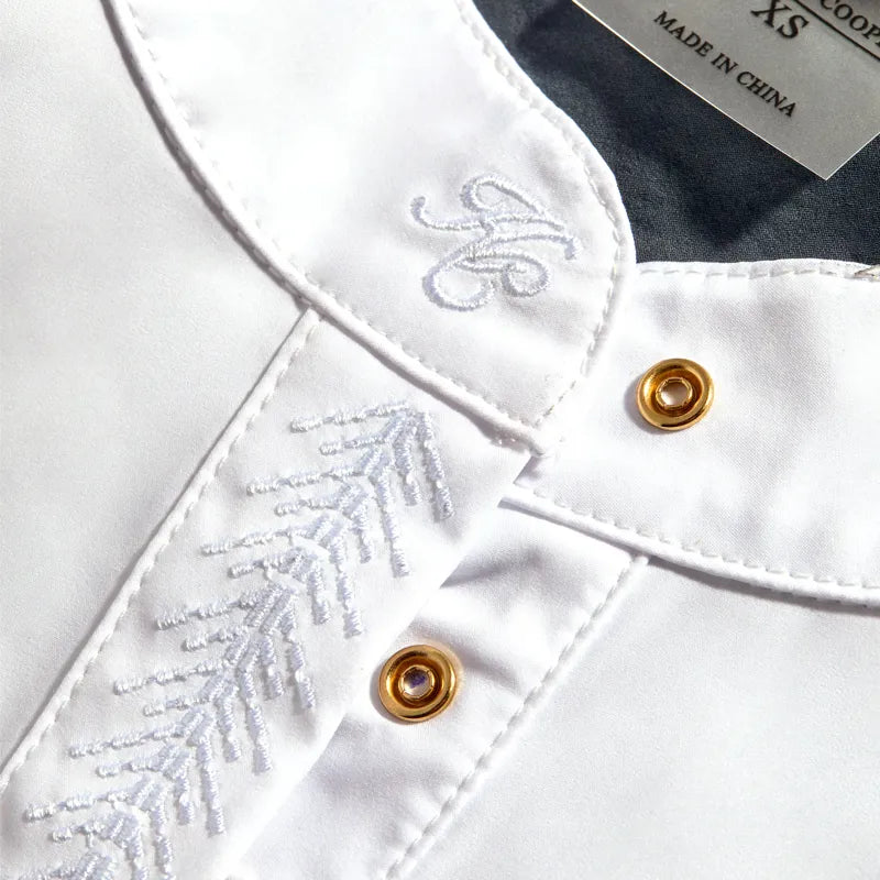 Holland Cooper Gatcombe Short Sleeve Showshirt - Ink Navy