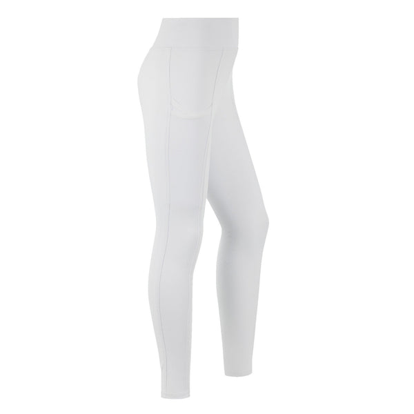 LeMieux Young Rider Pull On Breech - White